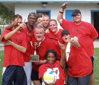 "Fiya" Wins 2009 Ccna Volleyball Tournament T-Shirt Photo