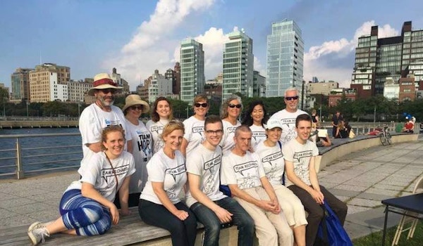 Team Richard At Pier 45 Nyc For The Team Hope Walk! T-Shirt Photo