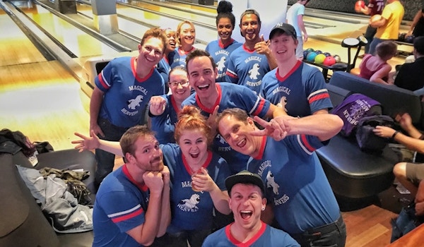 The Magical Beavers In Their Natural Habitat (The Bowling Alley) T-Shirt Photo