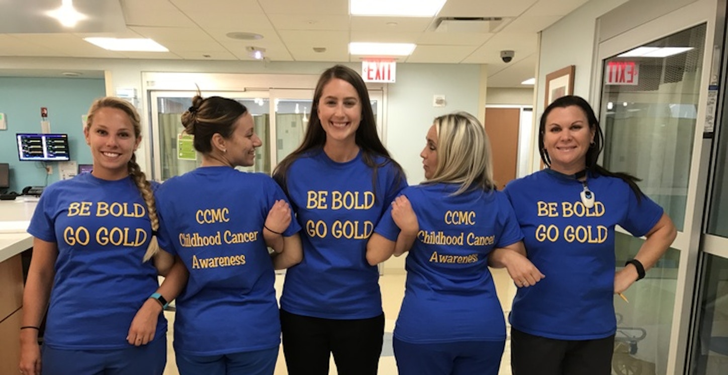 Be Bold Go Gold! Pediatric Cancer Awareness!! T-Shirt Photo
