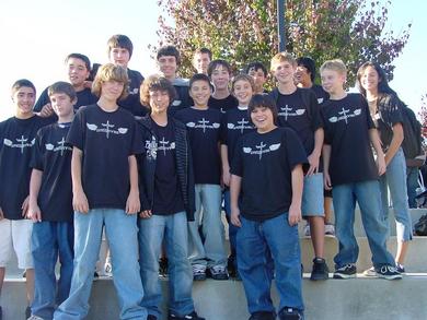 Life N Between Band With Fans T-Shirt Photo