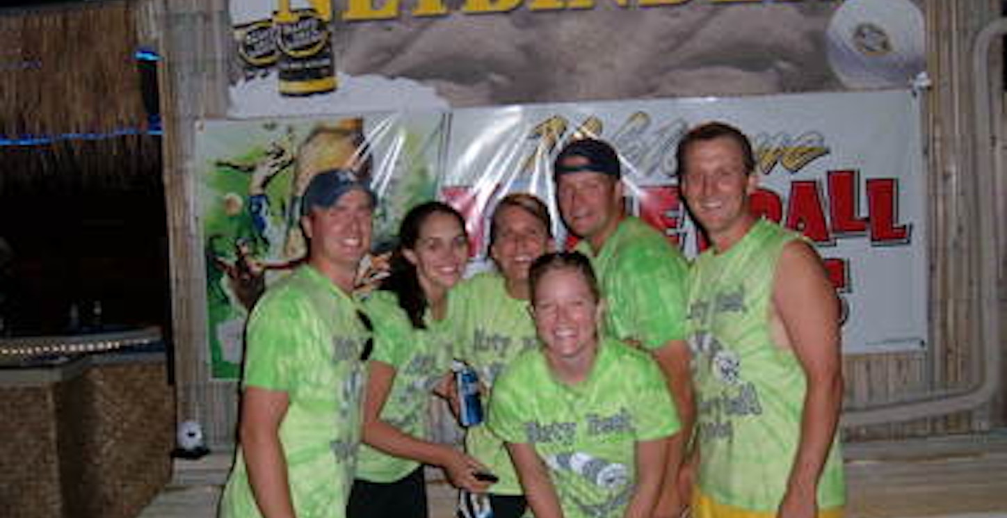 Picture of Dirty Feet Volleyball! Custom T-Shirt Design Dirty Feet Volleyball! T-Shirt Photo