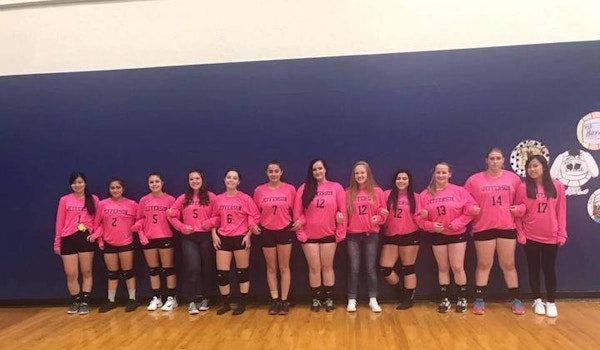 Pink Out Volleyball Game T-Shirt Photo