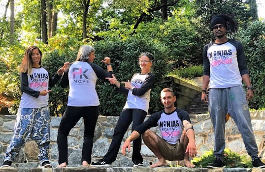 Ninjas Fighting Cancer  T-Shirt Photo