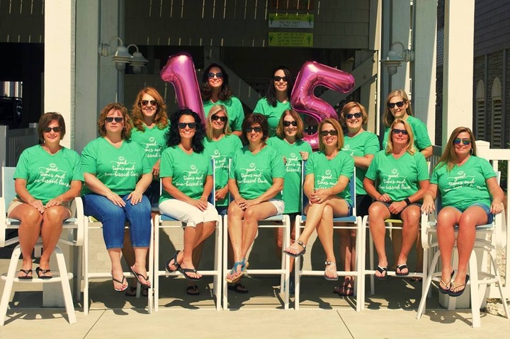 15th Annual Ladies Beach Trip T-Shirt Photo