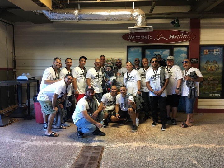 Bachelor Party At Hunter Mountain Oktoberfest T-Shirt Photo