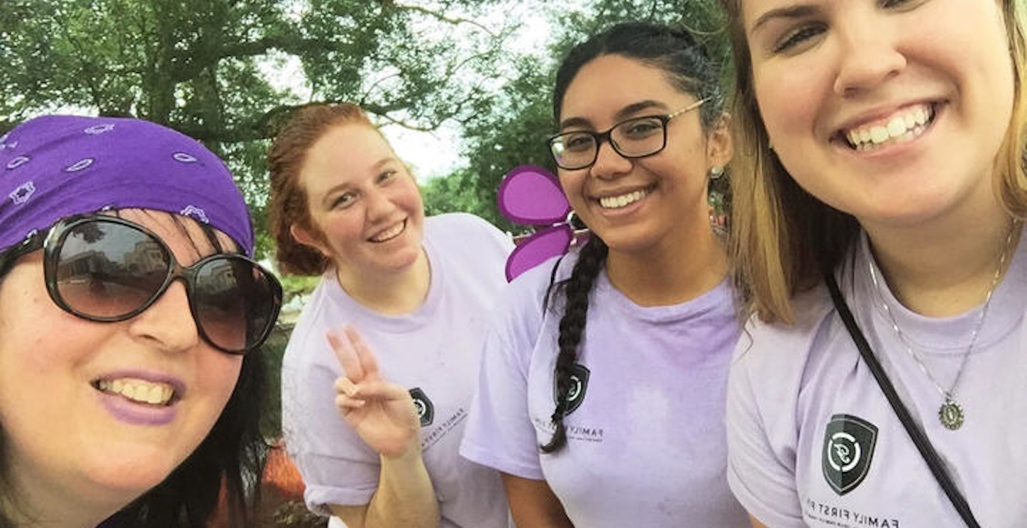 Family First Firm Walks To End Alzheimer's!  T-Shirt Photo