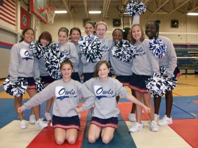 Owls Cheerleaders T-Shirt Photo
