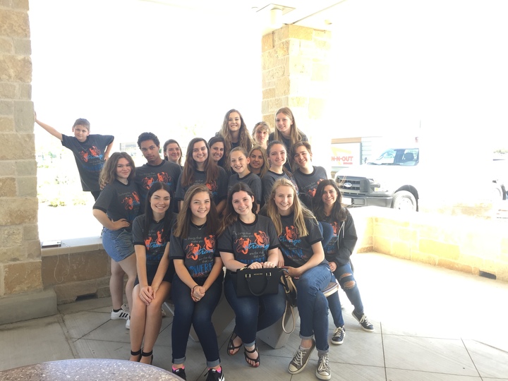 Thespians In Our New Tees From Customink T-Shirt Photo