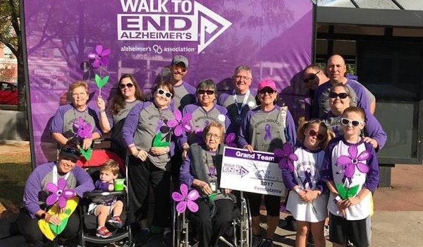 Picture of Alzheimer's Association Walk To End Alzheimer's Custom T-Shirt Design Alzheimer's Association Walk To End Alzheimer's T-Shirt Photo