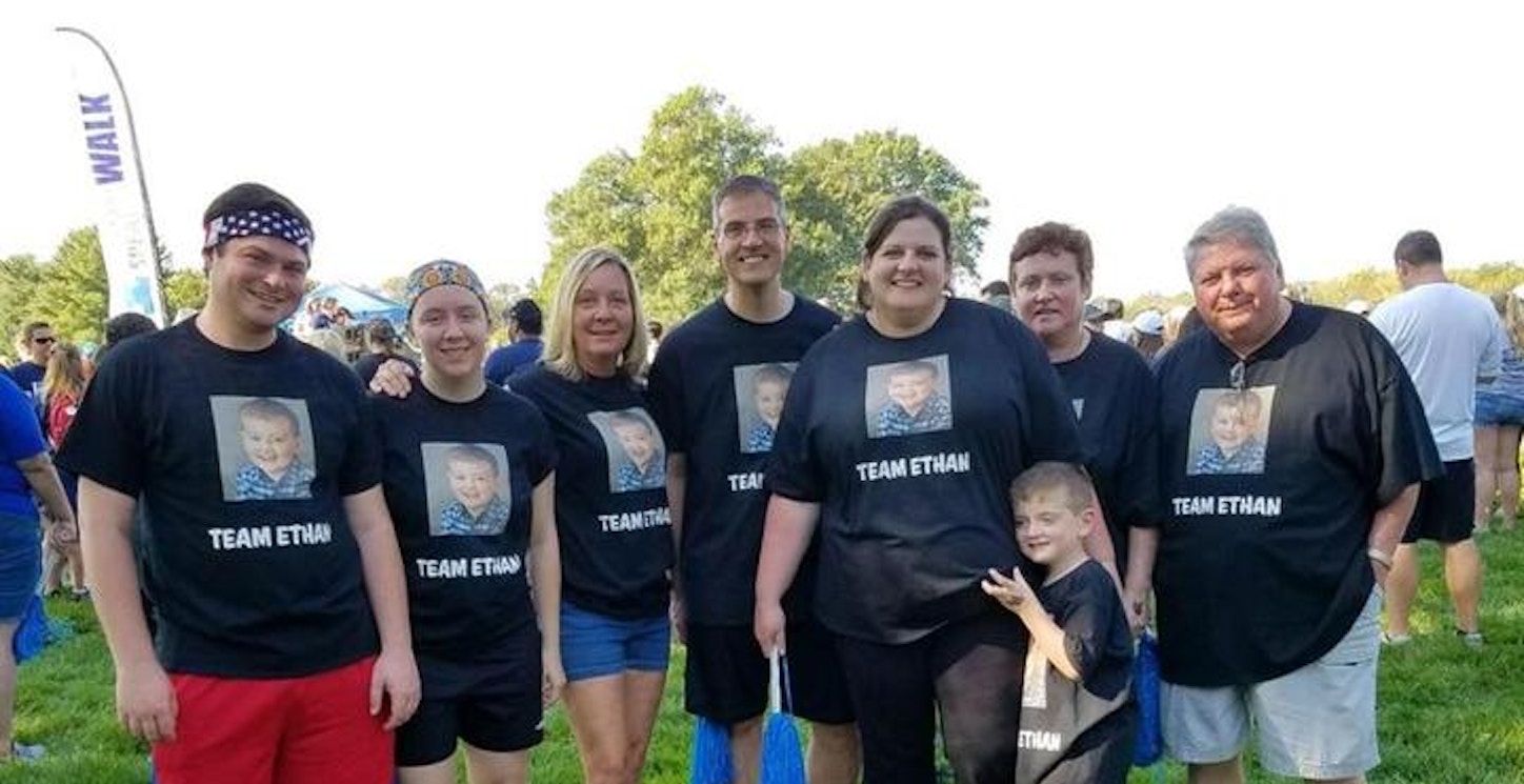 Team Ethan  Autism Speaks Walk Princeton, Nj  T-Shirt Photo