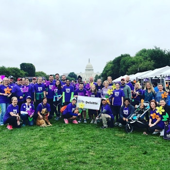 Washington Dc Walk To End Alzheimer’s  T-Shirt Photo