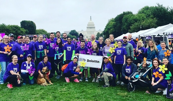 Washington Dc Walk To End Alzheimer’s  T-Shirt Photo