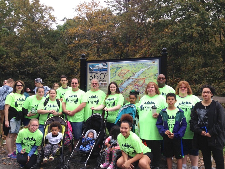 Walking To Find A Cure For Als T-Shirt Photo