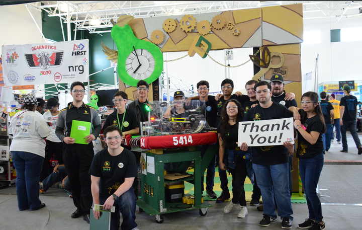 Pearadox Robotics Team At Texas Robotics Competition T-Shirt Photo