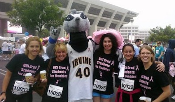 Uci Grad Students At The 'susan G. Komen Race For The Cure' T-Shirt Photo