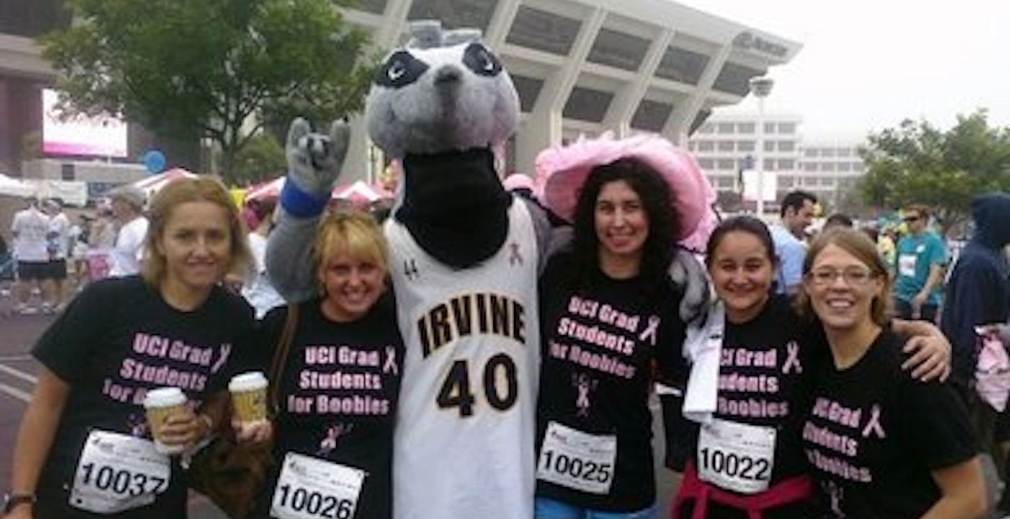 Uci Grad Students At The 'Susan G. Komen Race For The Cure' T-Shirt Photo