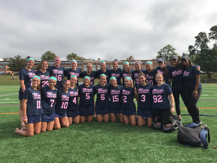 Mercy College Field Hockey Pink Jerseys T-Shirt Photo