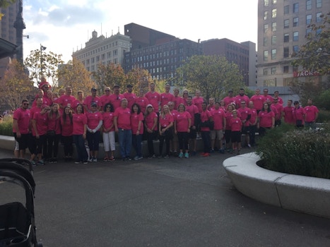 Team Penske Makes Strides Against Breast Cancer T-Shirt Photo