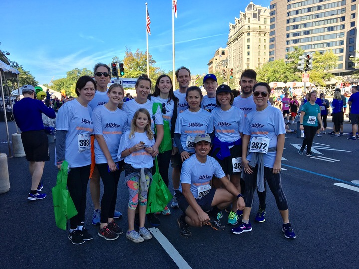 Racing For The Kids: The Shalom Ba Runners At The 2017 Children’s National 5 K Run/Walk T-Shirt Photo