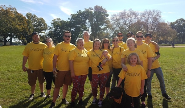 Picture of Sienna's Stars Jdrf Custom T-Shirt Design Sienna's Stars Jdrf T-Shirt Photo