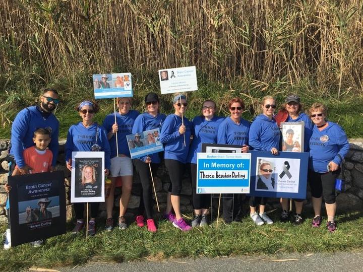 Boston Brain Tumor Walk T-Shirt Photo