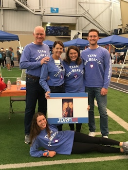Finding A Cure For Type 1 Diabetes   Team Dia Beat It Jdrf Northeast Ohio One Walk  T-Shirt Photo