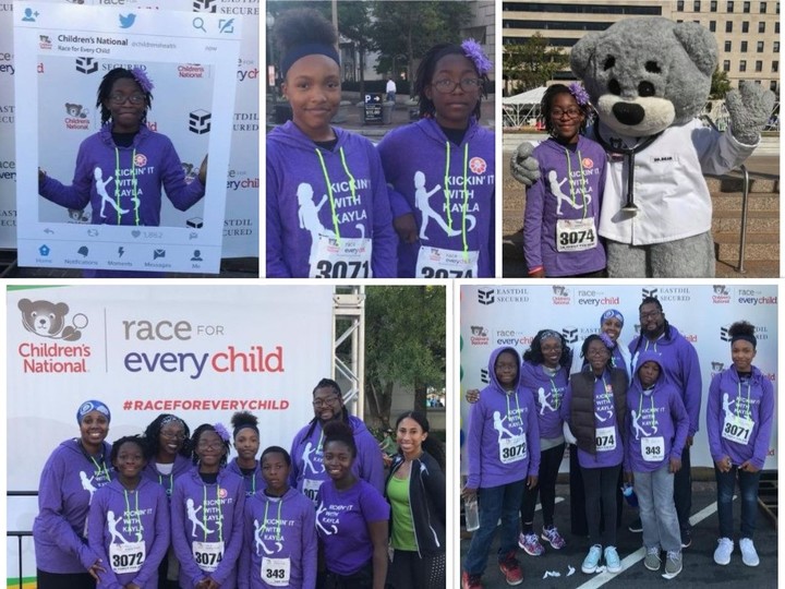 Kickin' It With Kayla @ Race For Every Child T-Shirt Photo