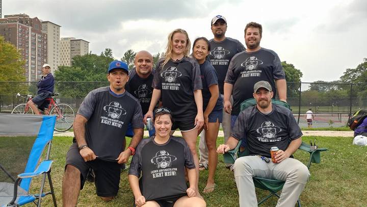 Super Troopers   License And Registration Right Meow T-Shirt Photo