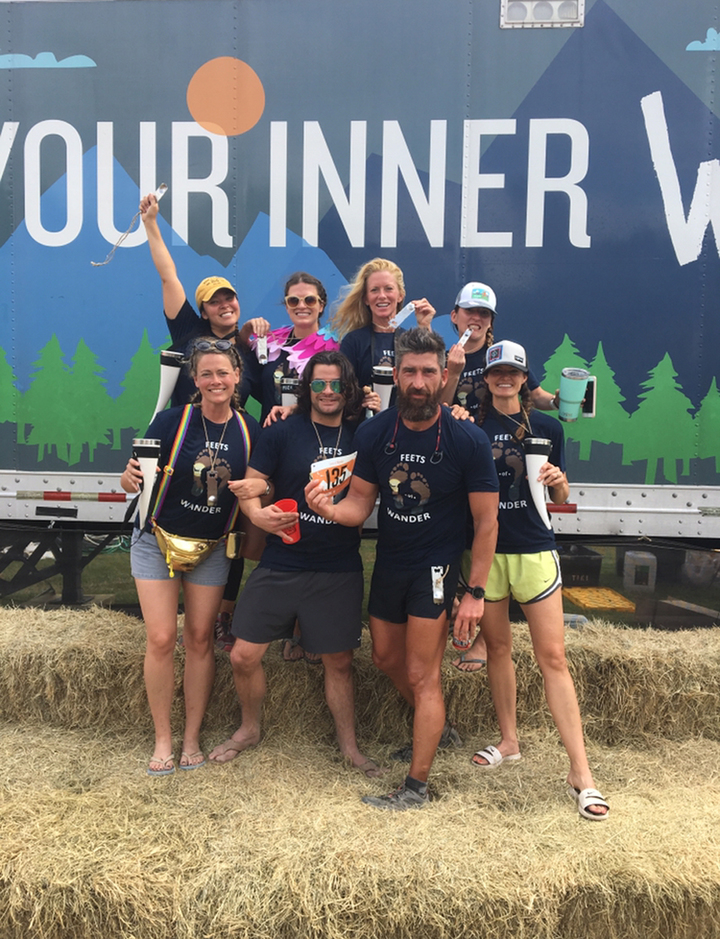 Team Feets Of Wander  T-Shirt Photo