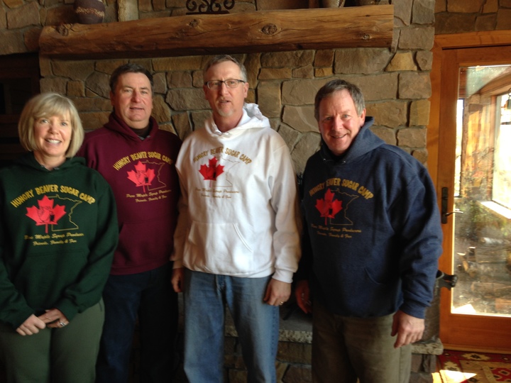 Hungry Beaver Sugar Camp  Producers Of Pure Maple Syrup T-Shirt Photo