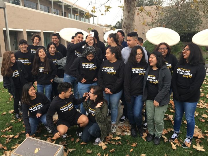 Enjoying Our Shirts On A Crisp Fall Day T-Shirt Photo