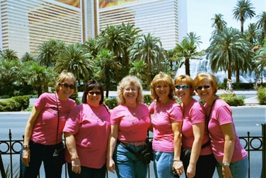 The Birthday Club Girls On The Strip T-Shirt Photo