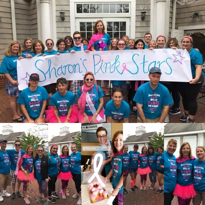 Sharon's Pink Stars T-Shirt Photo