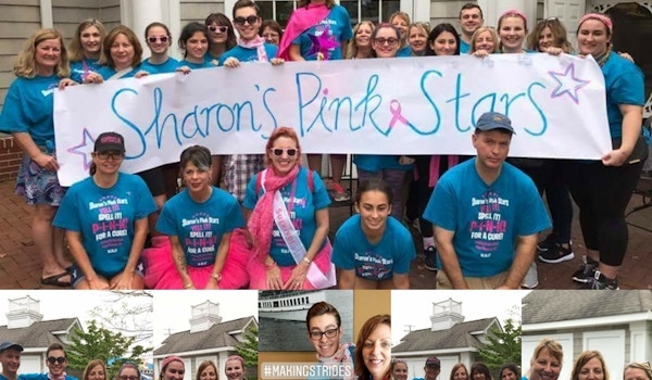 Sharon's Pink Stars T-Shirt Photo