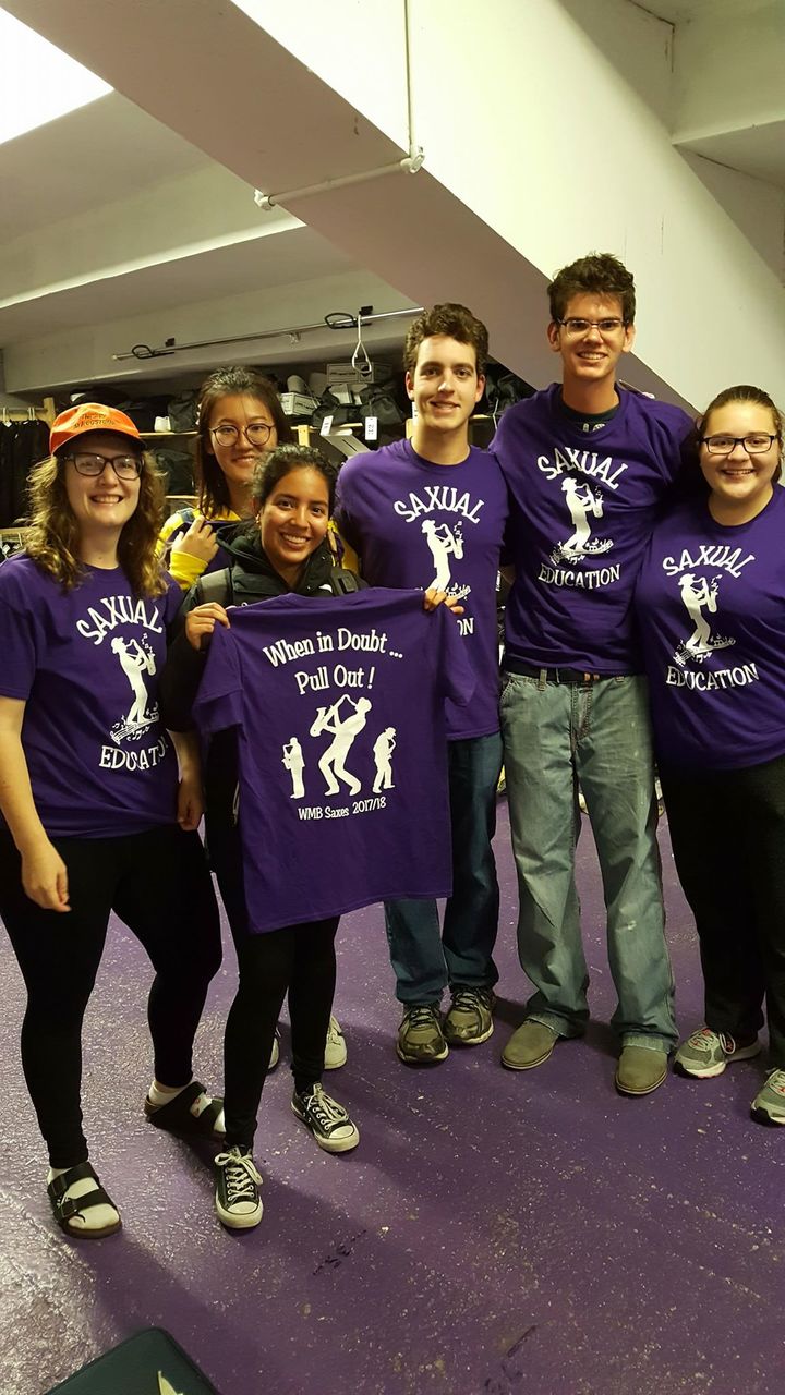 Wmb Saxes Unite! T-Shirt Photo