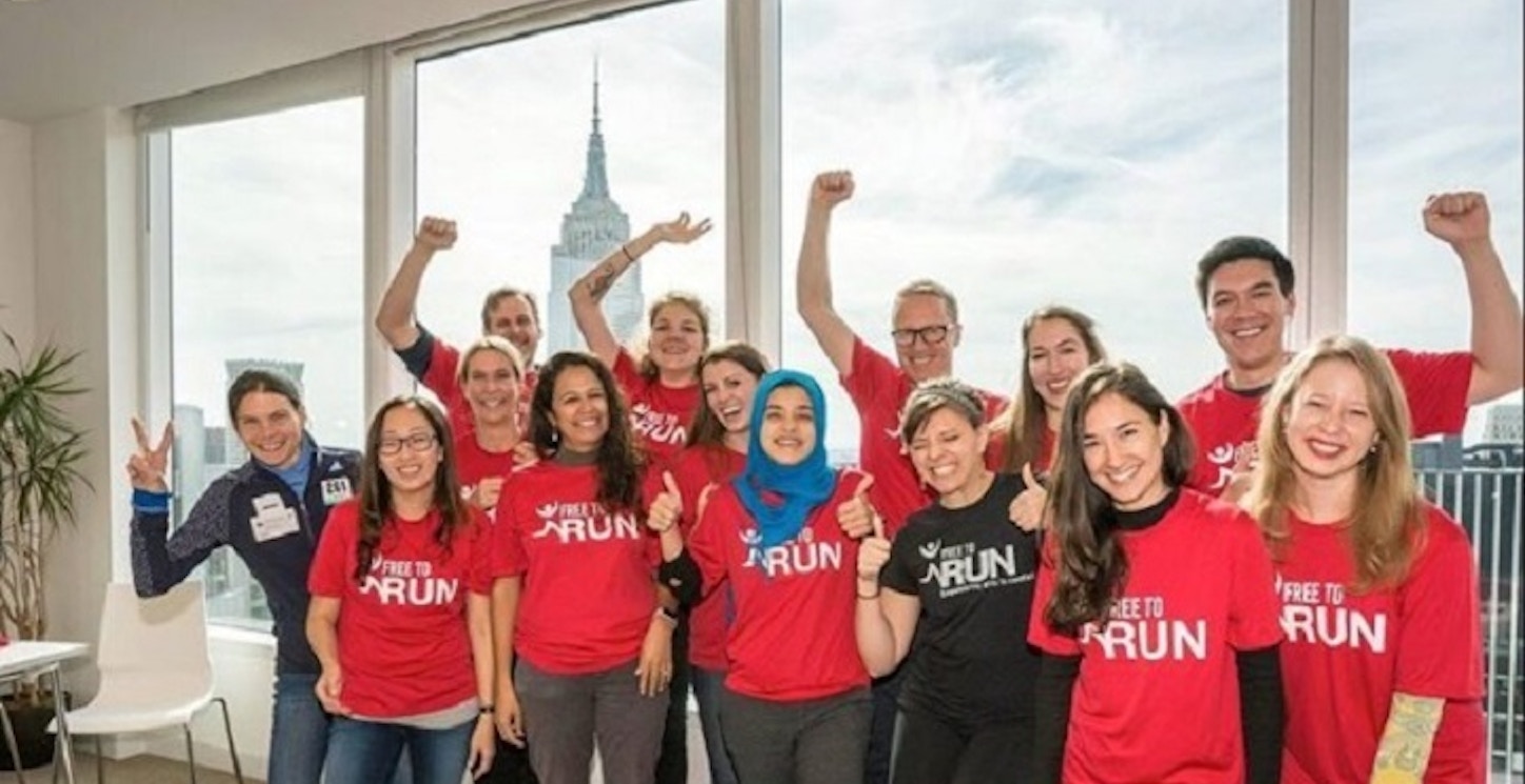 Picture of Free To Run: Ready To Take On The Nyc Marathon Custom T-Shirt Design Free To Run: Ready To Take On The Nyc Marathon T-Shirt Photo