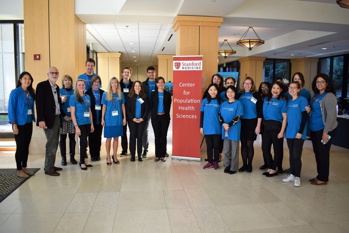 Stanford Center For Population Health Sciences Team #Connect T-Shirt Photo