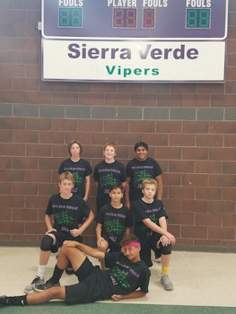 Sierra Verde Boys Volleyball Team T-Shirt Photo