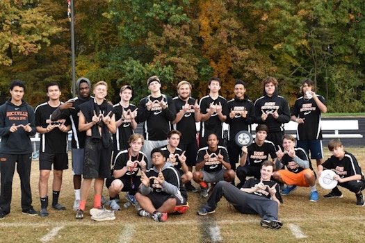 Rockville High School Ultimate Frisbee Team (Huck Daddies) T-Shirt Photo