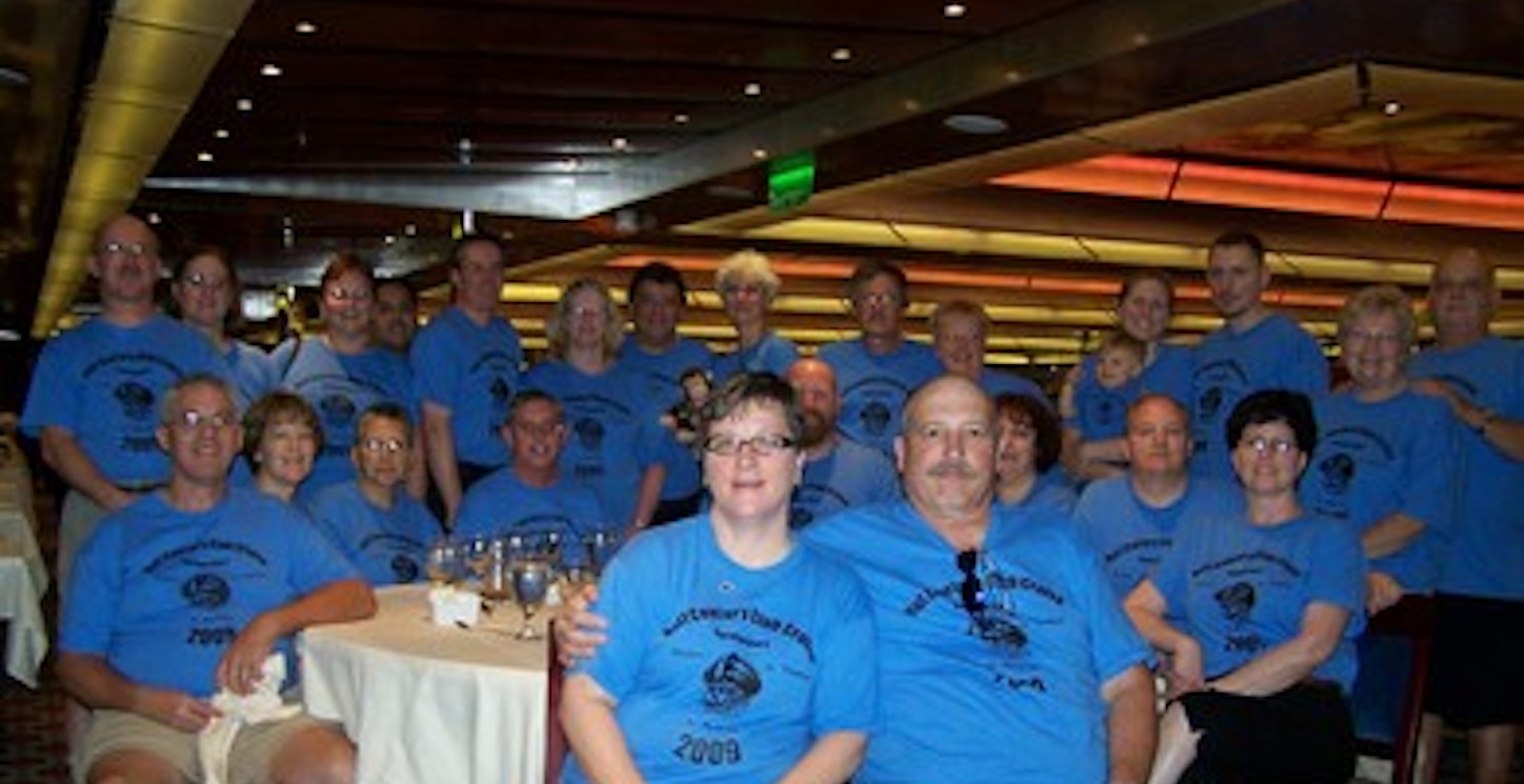 Picture of Half Century Club Cruise Custom T-Shirt Design Half Century Club Cruise T-Shirt Photo