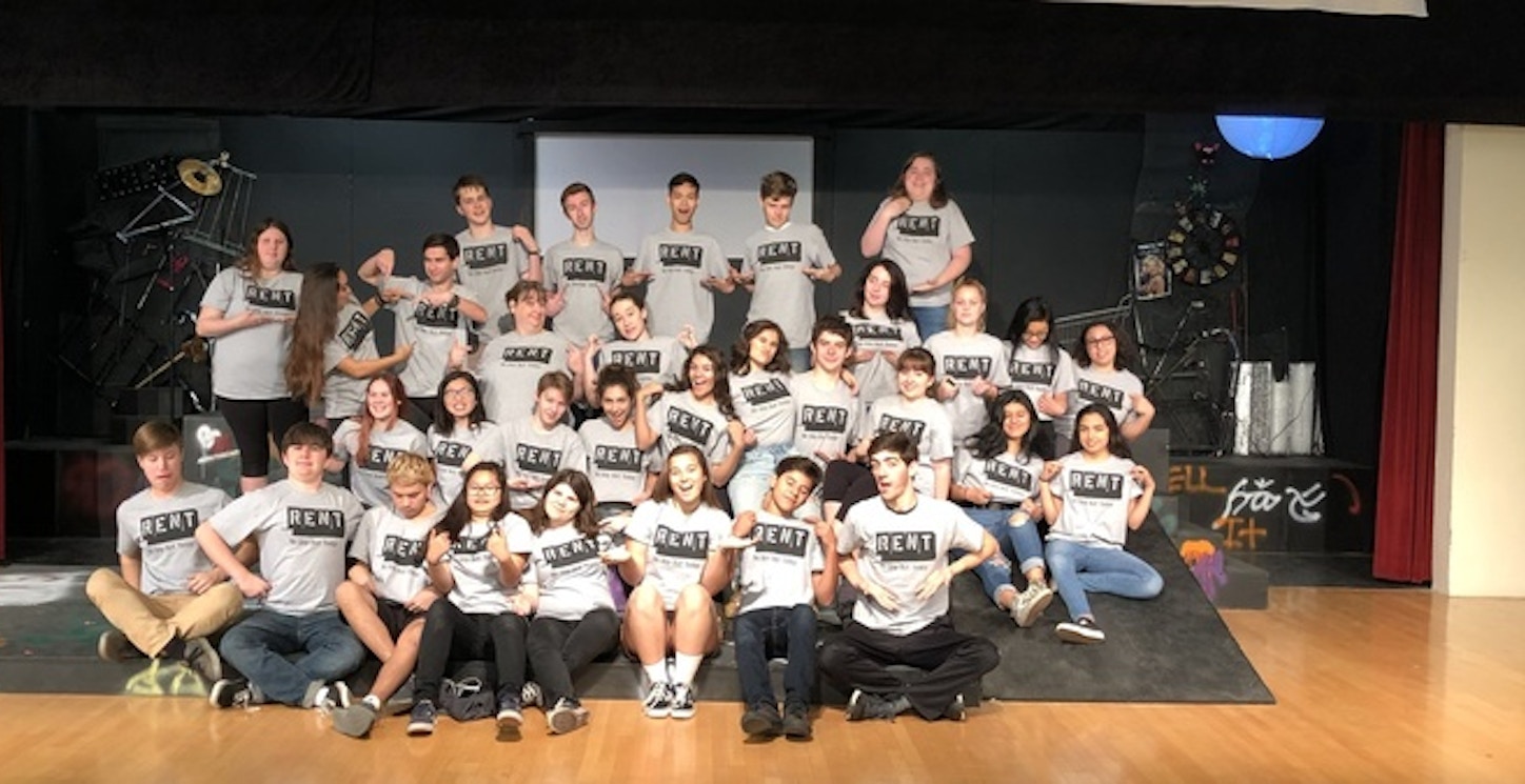 Cast And Crew Of Rent At Wghs T-Shirt Photo