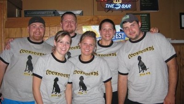 Coonhounds Volleyball T-Shirt Photo