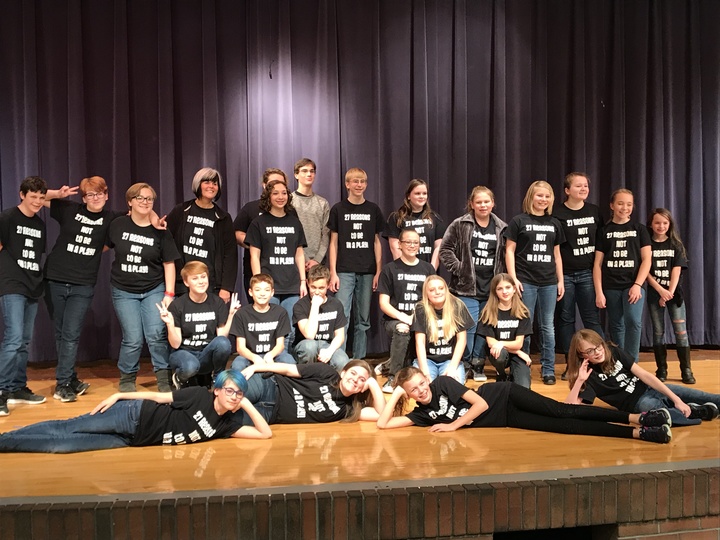 27 Reasons Not To Be In A Play T-Shirt Photo