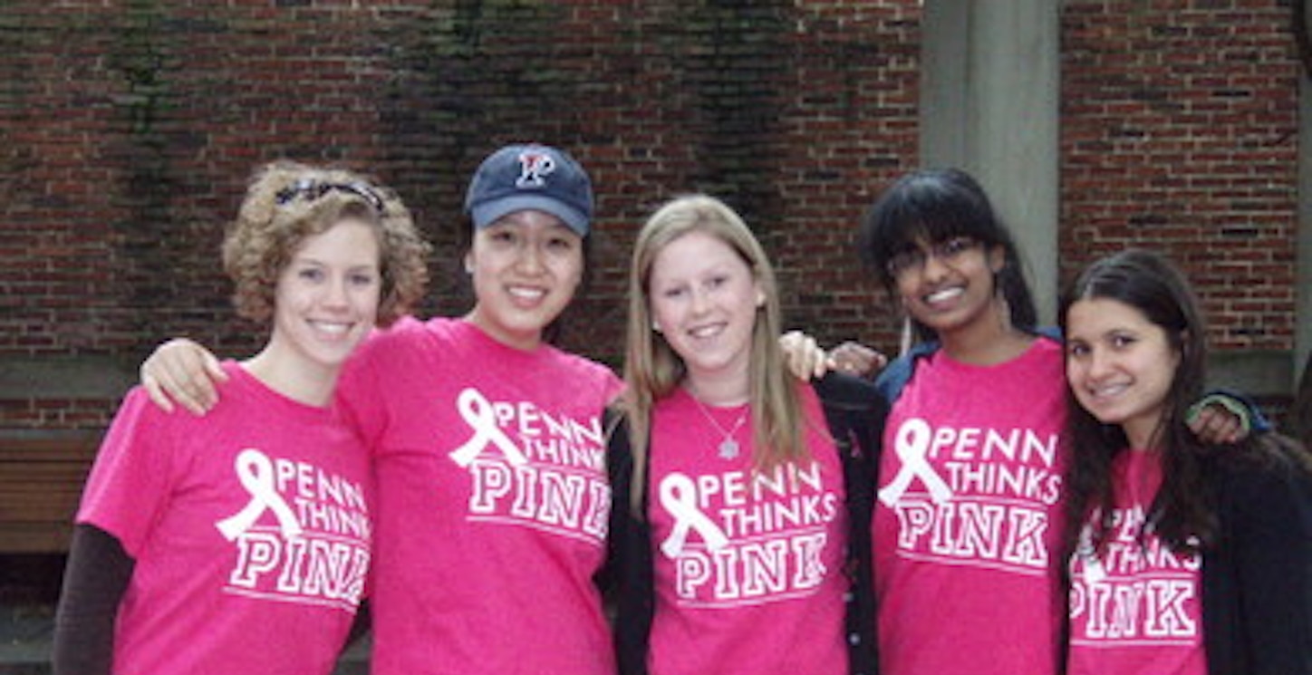 Wharton Women Think Pink T-Shirt Photo