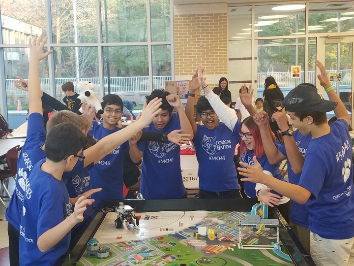 Cougar Nation Fll Team #34043 T-Shirt Photo