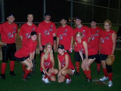 Softball Team T-Shirt Photo