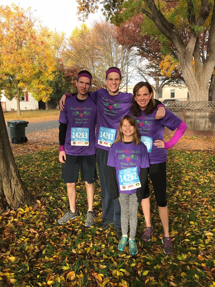 Team Wine Talent Off To The Races T-Shirt Photo