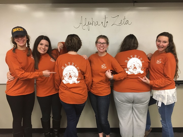 Alpha Zeta Hayride T-Shirt Photo