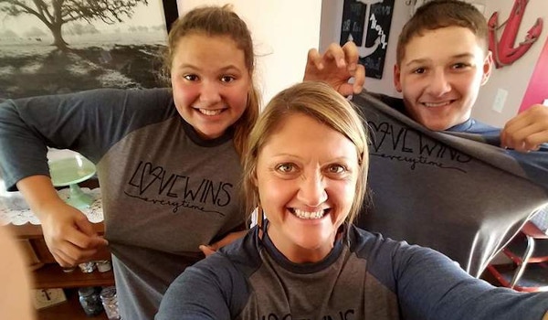 Picture of We Love Custom Ink, And We Love This Shirt! Custom T-Shirt Design We Love Custom Ink, And We Love This Shirt! T-Shirt Photo